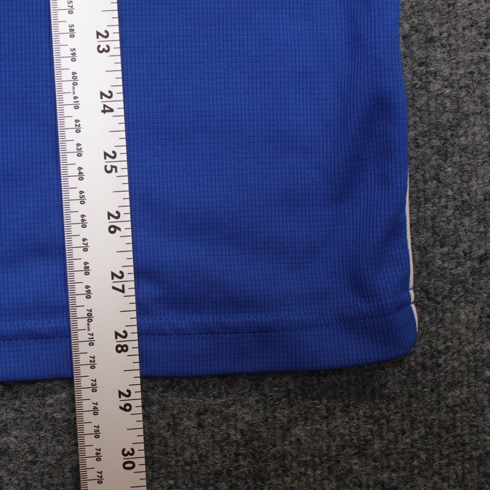 Nike‎ Mens Dri-FIT Polo Shirt Blue White Piping Short Sleeve SP120711HBS Large - Picture 6 of 9